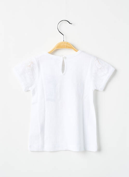 T-shirt blanc 3 POMMES pour fille