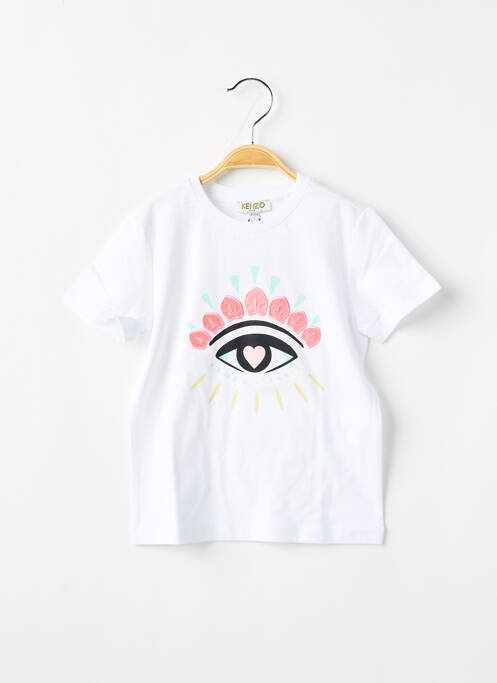 T-shirt blanc KENZO pour fille