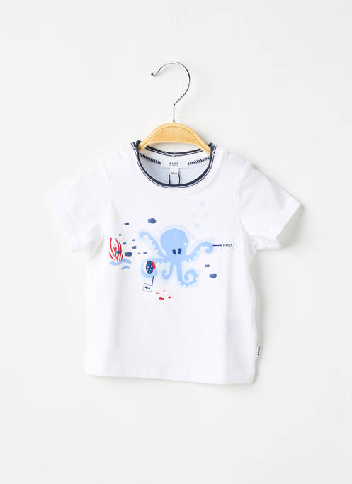 T-shirt blanc HUGO BOSS pour garçon