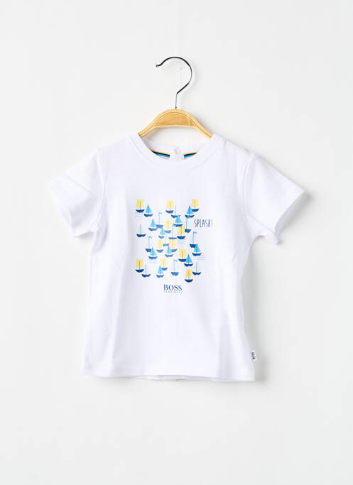 T-shirt blanc HUGO BOSS pour garçon