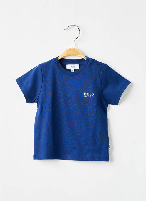 T-shirt bleu HUGO BOSS pour garçon