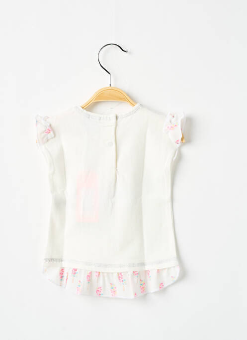 Tunique manches courtes beige 3 POMMES pour fille