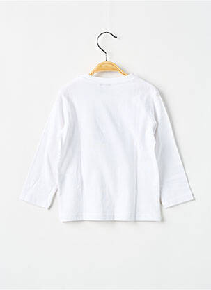 T-shirt manches longues manches longues blanc 3 POMMES garçon