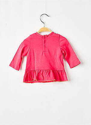 T-shirt stretch manches longues rose LITTLE MARC JACOBS fille