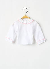 Blouse blanc PAZ RODRIGUEZ pour fille seconde vue