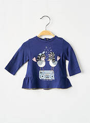 T-shirt bleu LITTLE MARC JACOBS pour fille seconde vue