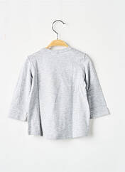 T-shirt gris 3 POMMES pour fille seconde vue