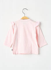 T-shirt rose KARL LAGERFELD pour fille seconde vue