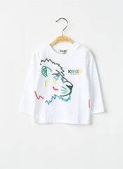 T-shirt blanc KENZO pour garçon seconde vue