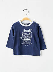 T-shirt bleu TIMBERLAND pour garçon seconde vue