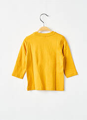 T-shirt jaune 3 POMMES pour garçon seconde vue