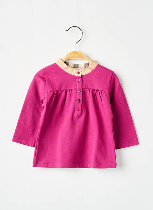 Blouse violet BURBERRY pour fille