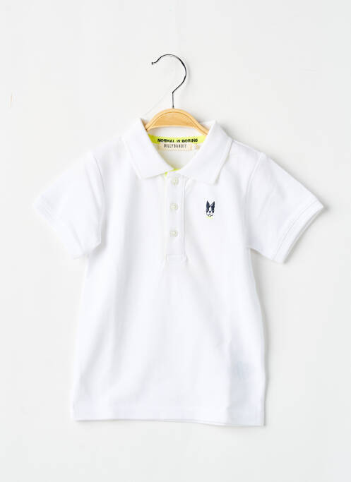 Polo blanc BILLYBANDIT pour garçon