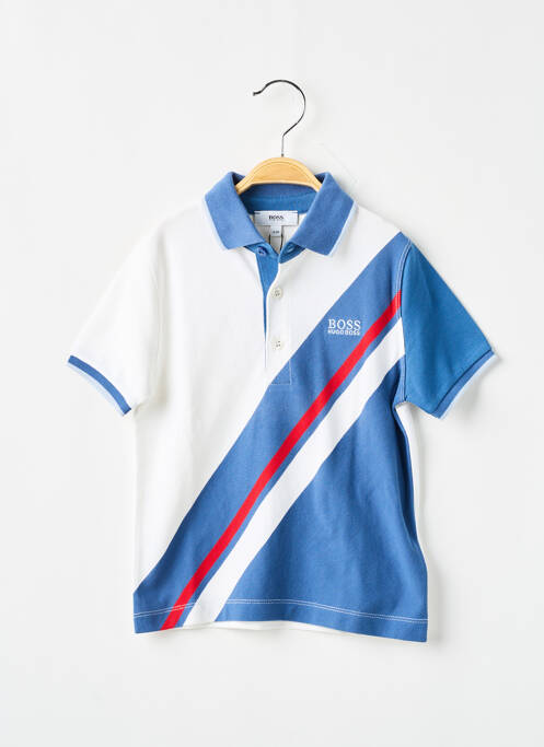 Polo bleu HUGO BOSS pour garçon