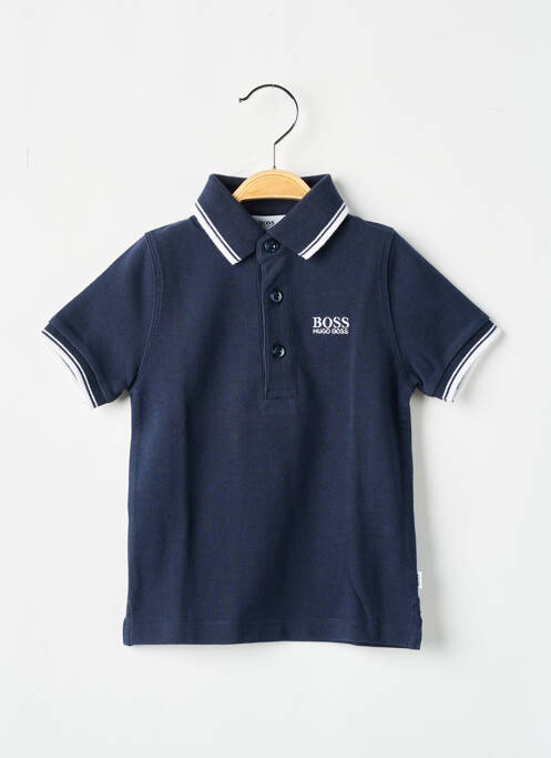 Polo bleu HUGO BOSS pour garçon