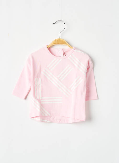 T-shirt rose KENZO pour fille