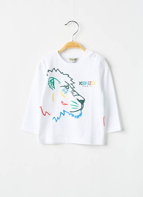 T-shirt blanc KENZO pour garçon