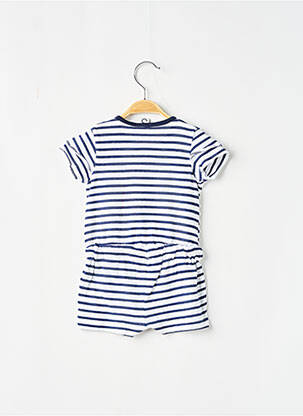 Combishort tissage jersey manches courtes bleu 3 POMMES fille