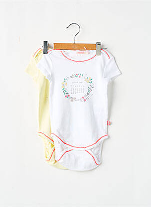 Body lingerie stretch blanc BILLIEBLUSH fille