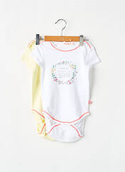 Body lingerie blanc BILLIEBLUSH pour fille seconde vue