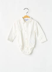 Body lingerie blanc MAYORAL pour garçon seconde vue