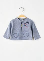 Veste casual bleu 3 POMMES pour fille seconde vue