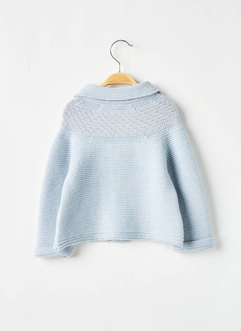 Gilet manches longues bleu PAZ RODRIGUEZ pour garçon