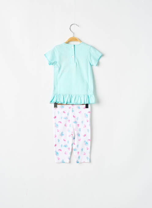 Ensemble pantalon bleu 3 POMMES pour fille