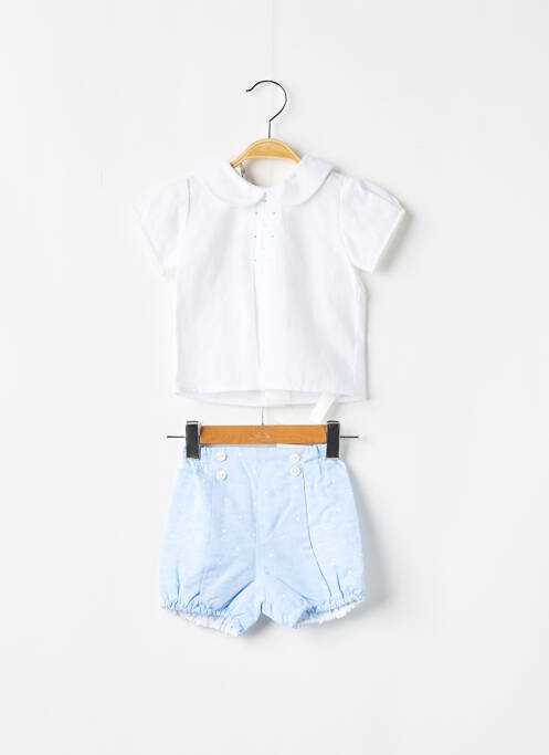 Ensemble short bleu PAZ RODRIGUEZ pour fille