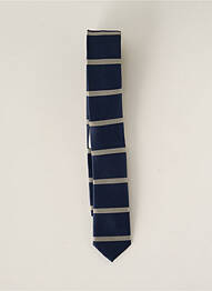 Cravate tissage satiné bleu LITTLE COUTURE garcon