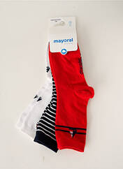 Chaussettes rouge MAYORAL pour garçon seconde vue