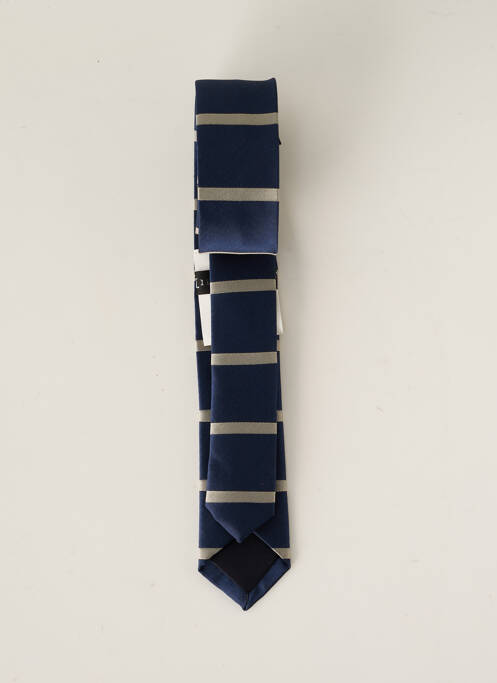 Cravate tissage satiné bleu LITTLE COUTURE garcon