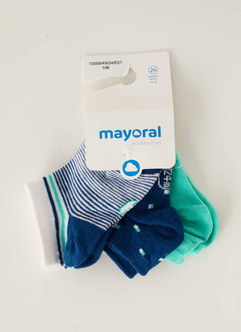 Chaussettes bleu MAYORAL pour garçon