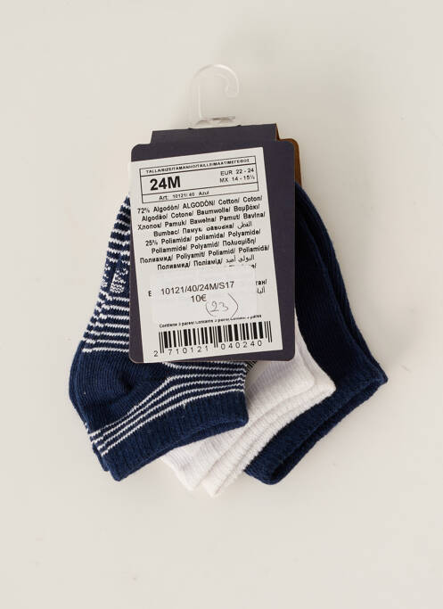 Chaussettes bleu MAYORAL pour garçon