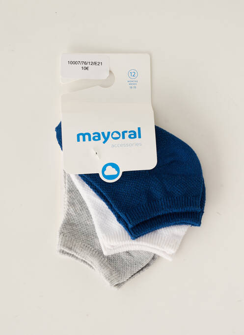 Chaussettes bleu MAYORAL pour garçon