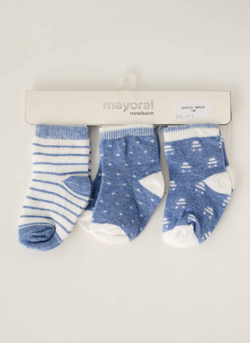 Chaussettes bleu MAYORAL pour garçon