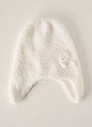 Bonnet forme chapka blanc ABSORBA garcon