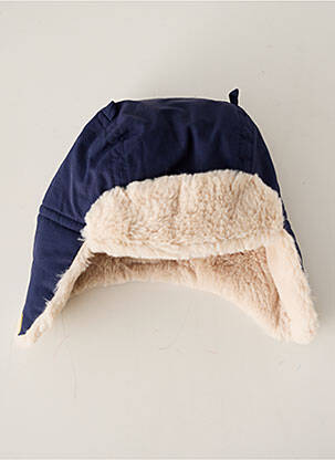 Bonnet doublure bleu ABSORBA garçon