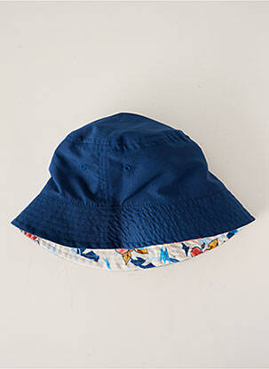 Chapeau imprimé fleurs bleu MAYORAL fille