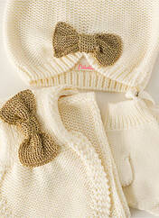 Bonnet beige BILLIEBLUSH pour fille seconde vue