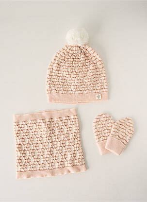 Bonnet rose CARREMENT BEAU pour fille