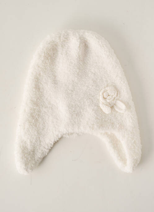 Bonnet forme chapka blanc ABSORBA garcon