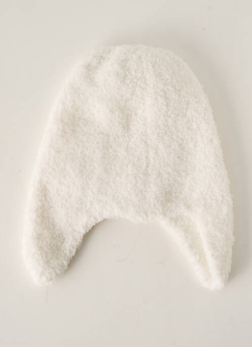 Bonnet forme chapka blanc ABSORBA garcon