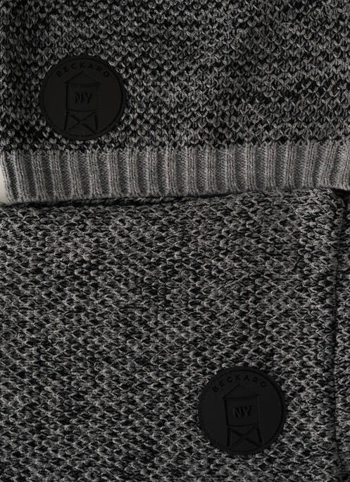 Bonnet gris BECKARO pour garçon
