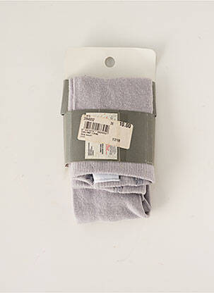 Collants bas/collant gris 3 POMMES fille