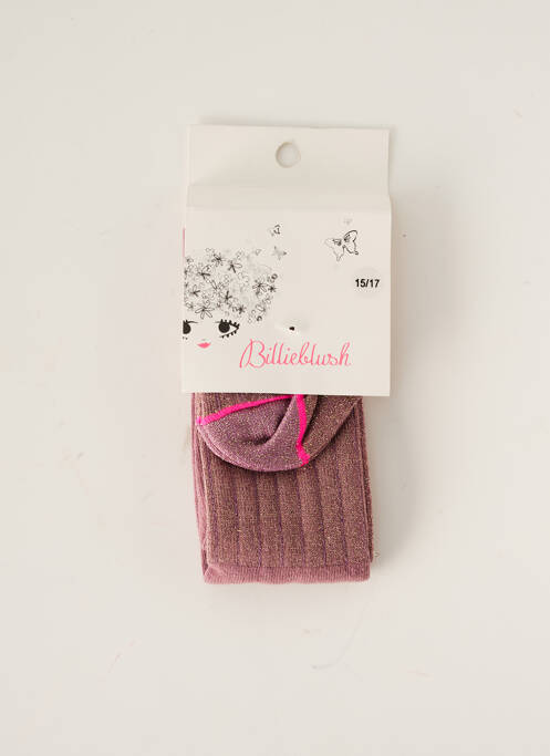 Collants tissage métallisé rose BILLIEBLUSH fille