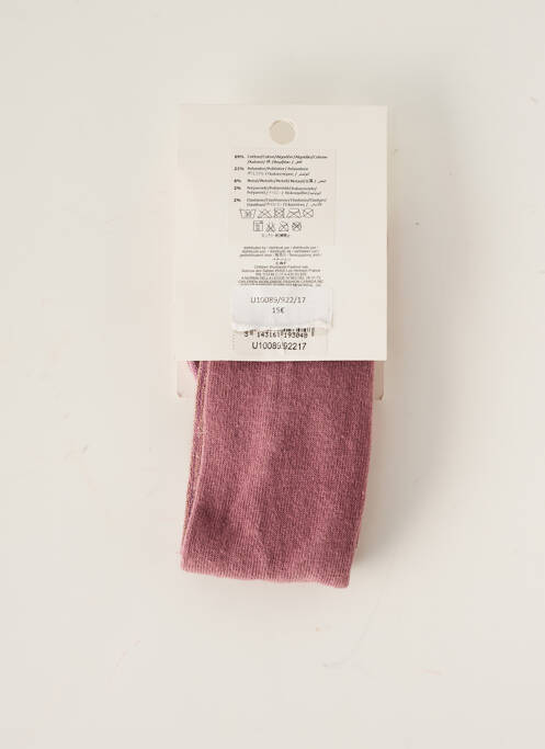 Collants rose BILLIEBLUSH pour fille