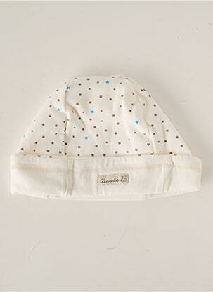 Bonnet doublure blanc ABSORBA enfant