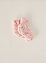 Chaussettes rose PAZ RODRIGUEZ pour fille seconde vue