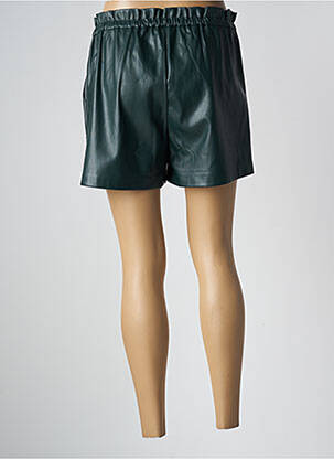 Short coupe droite taille haute vert MOLLY BRACKEN femme